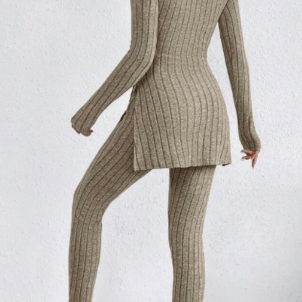 SHEIN fall two piece pants set